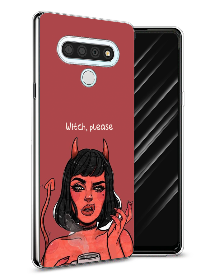 

Чехол Awog на LG Stylo 6 "Evil Girl", Красный;черный, 84550-6