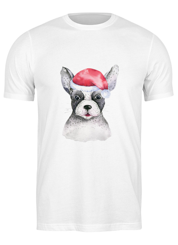 

Футболка мужская Printio Собачка белая 3XL, Белый, Собачка