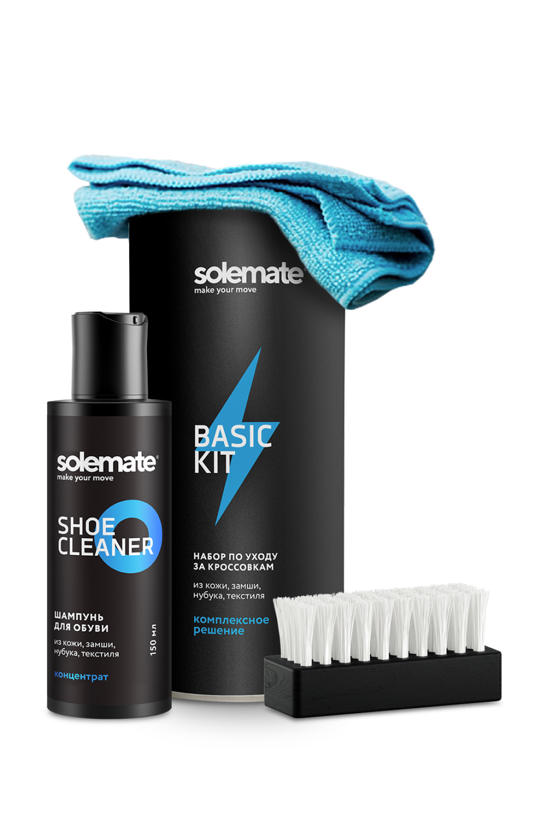 Набор средств для ухода за обувью Solemate Basic Kit