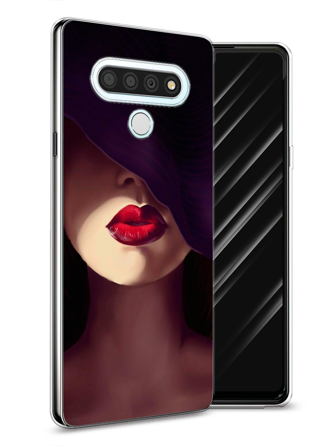 

Чехол Awog на LG Stylo 6 "Красные губы", Черный;бежевый;красный, 84550-7