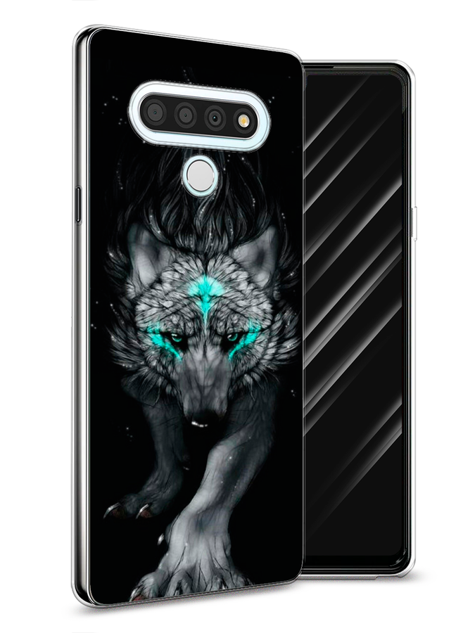

Чехол Awog на LG Stylo 6 "Волшебный волк", Черный;серый, 84550-2