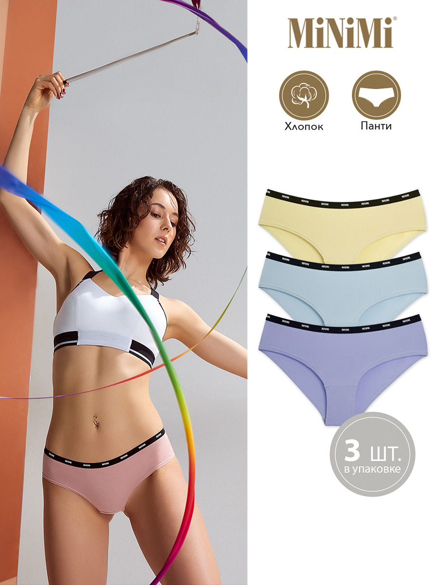 

Комплект трусов женских Minimi MS231 SPORT CHIC Panty (спайка 3 шт) в ассортименте 48 RU, MS231 SPORT CHIC Panty (спайка 3 шт)