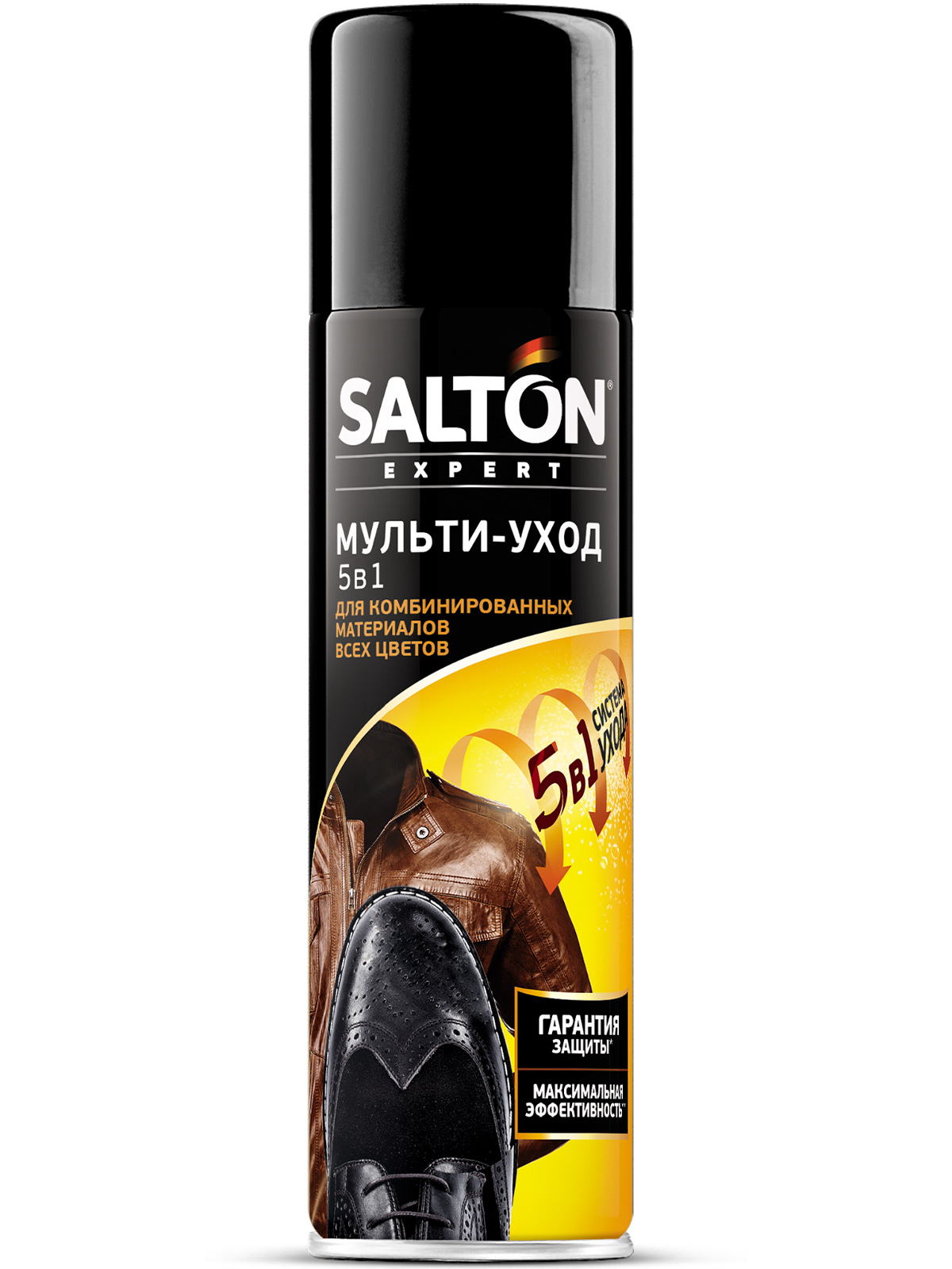 Краска для обуви Salton expert мульти-уход 5в1 250 мл