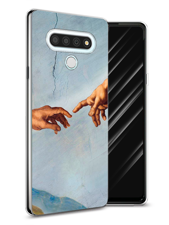 

Чехол Awog на LG Stylo 6 "Сотворение Адама", Голубой;коричневый;серый, 84550-9
