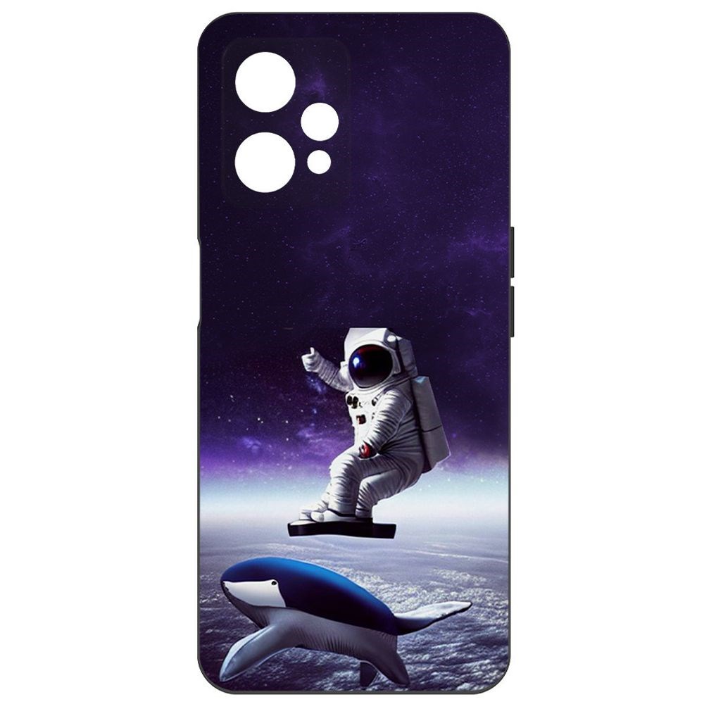 

Чехол-накладка Софт Спейсбордер для Realme 9 5G, Черный