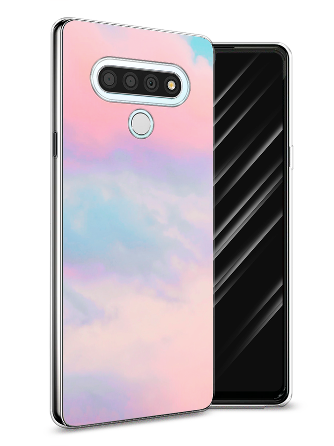 

Чехол Awog на LG Stylo 6 "Розовые облака", Розовый;фиолетовый, 84550-3