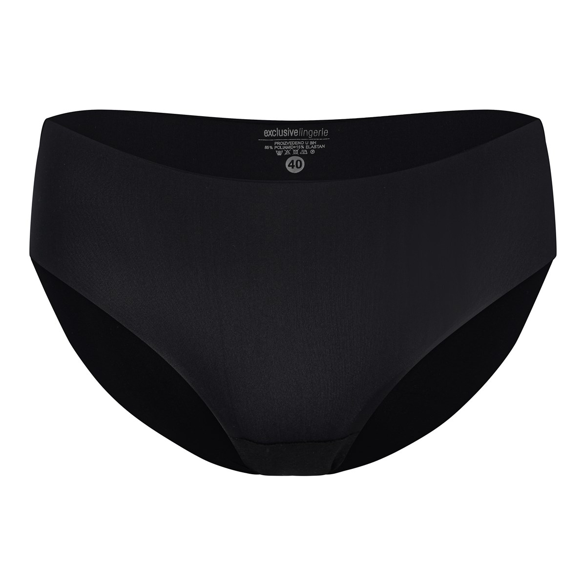 

Трусы женские Exclusive Lingerie 39440 черные 38, Черный, 39440