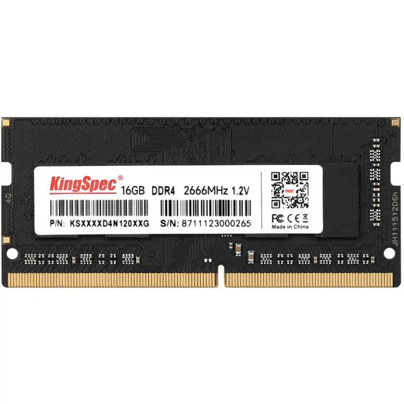 

Оперативная память KingSpec 16Gb DDR4 2666MHz SO-DIMM (KS2666D4N12016G), KS2666D4N12016G