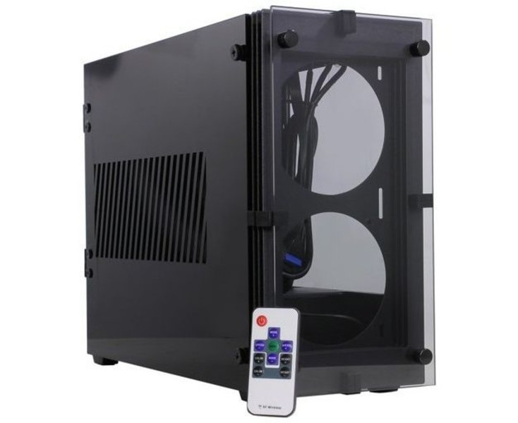 

Корпус компьютерный MidiTower Stratos ITX без БП Black, Stratos ITX