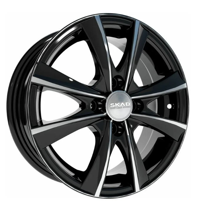 

Диск литой R15 6J 4x114.3/56.6 ET44 СКАД Мальта алмаз 1640005, Мальта