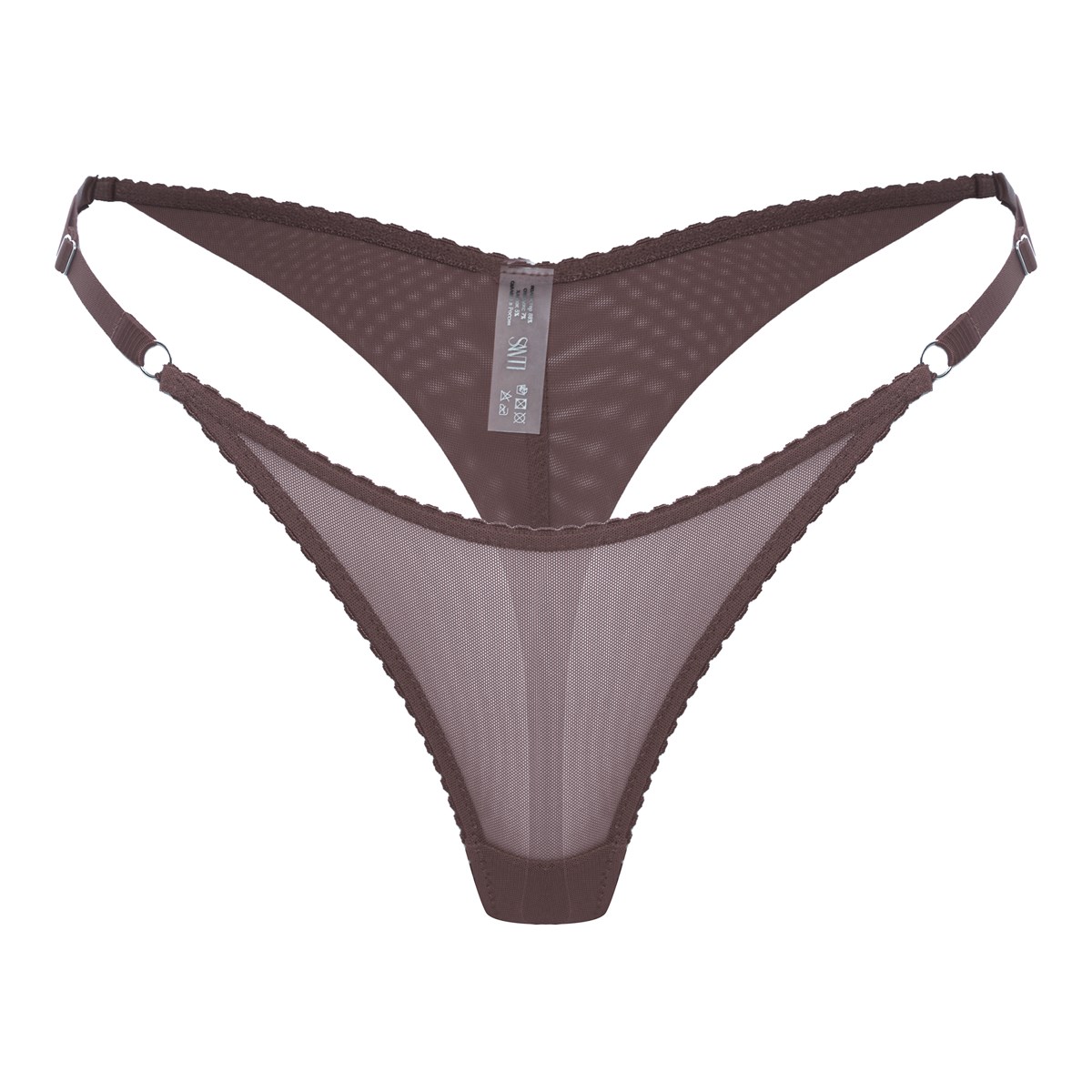 

Трусы женские Santi 39587 коричневые M/L, Коричневый, 39587