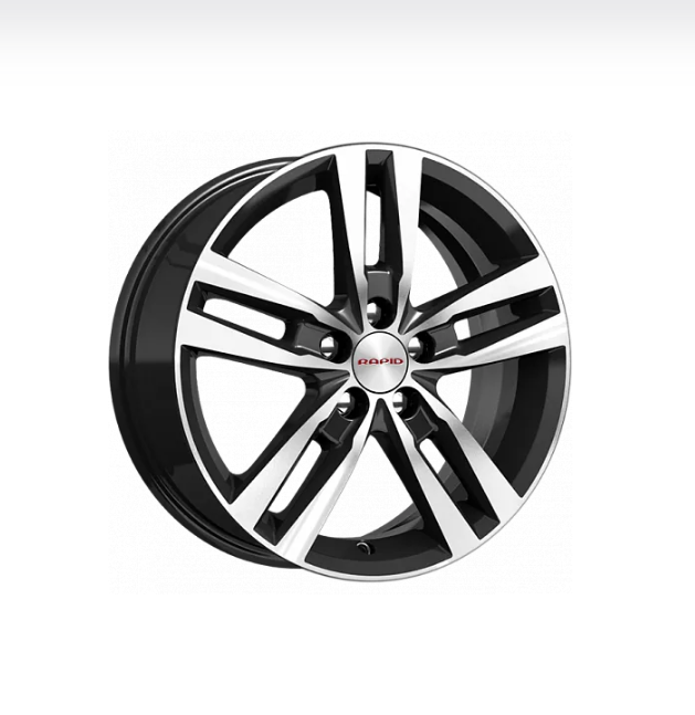 

Диск литой R16 6.5J 5x108/63.35 ET50 КИК Rassvet алмаз черный 74694SK