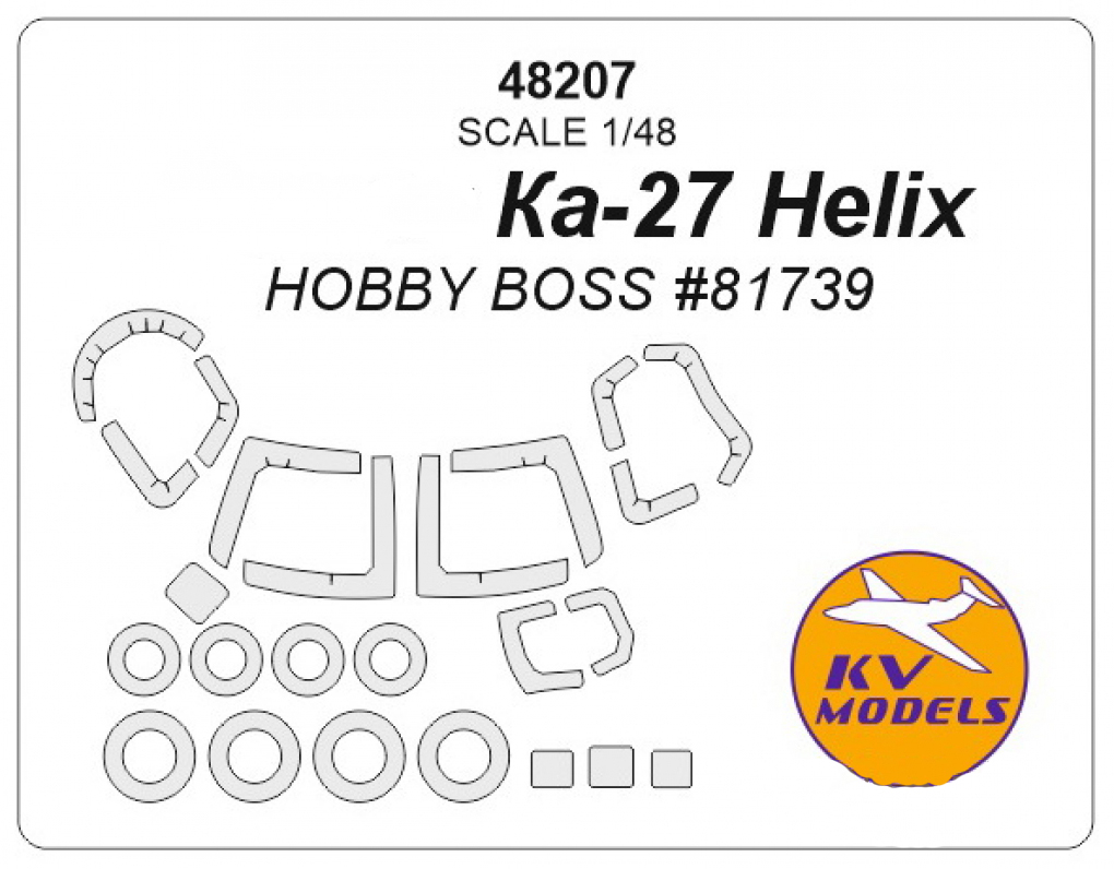 

Маска KV Model 148 Helix Hobby Boss маски на диски и колеса 48207