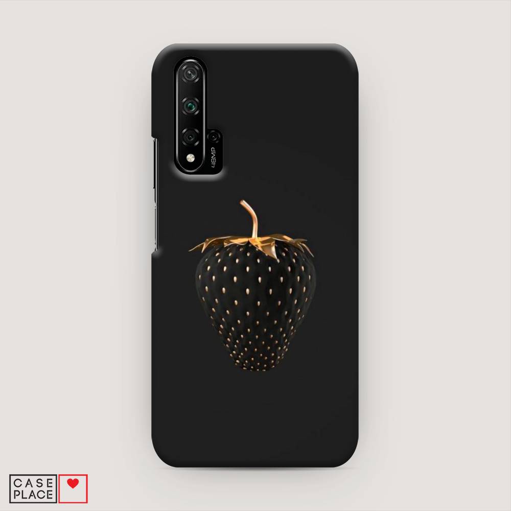 

Чехол Awog "Черно-золотая клубника" для Huawei Nova 5T, 610520-7