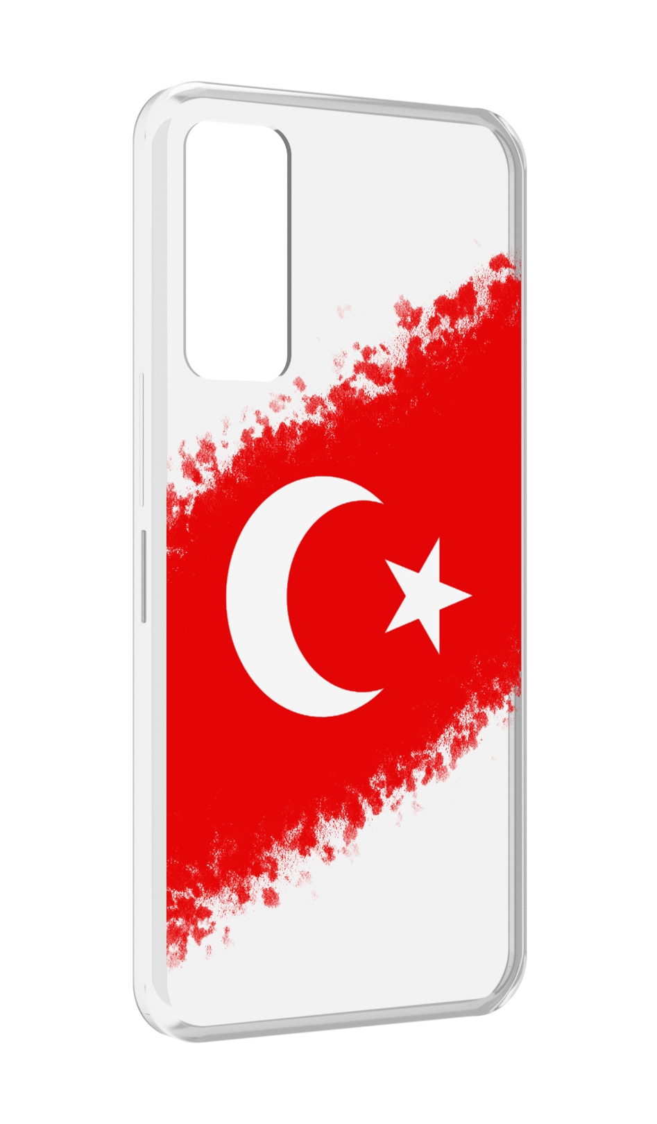

Чехол MyPads флаг Турции для TCL 30 / TCL 30 5G / TCL 30+ plus, Прозрачный, Tocco