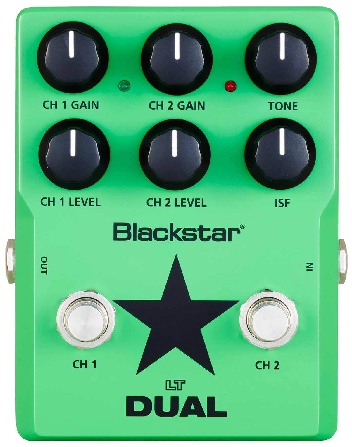 

Педаль эффектов Blackstar LT Dual гитарная драйв/дисторшн, Зеленый, LT Dual