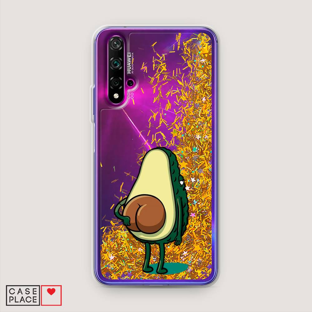 

Чехол Awog на Huawei Nova 5T "Попа авокадо", Разноцветный, 610590-1