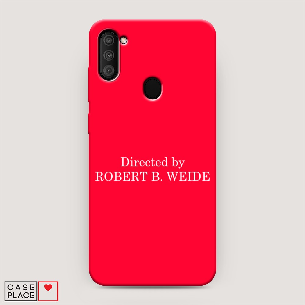 фото Матовый силиконовый чехол "robert b weide" на samsung galaxy m11 awog