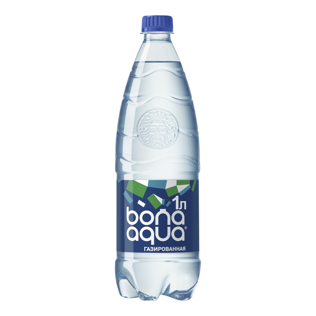 

Вода питьевая Bona Aqua газированная столовая 1 л