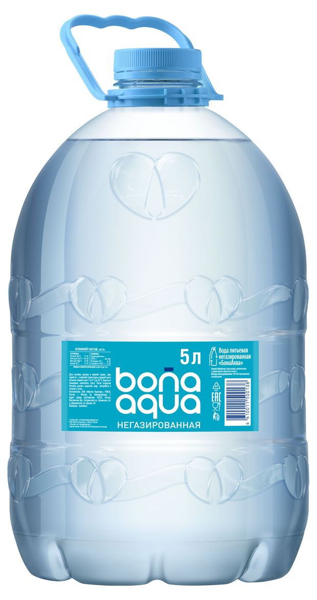 Вода питьевая Bona Aqua негазированная столовая 5 л