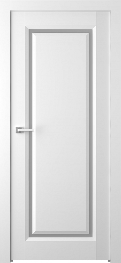 Дверь межкомнатная Belwooddoors Аурум-1 c закаленным матовым стеклом 800*2000, эмаль
