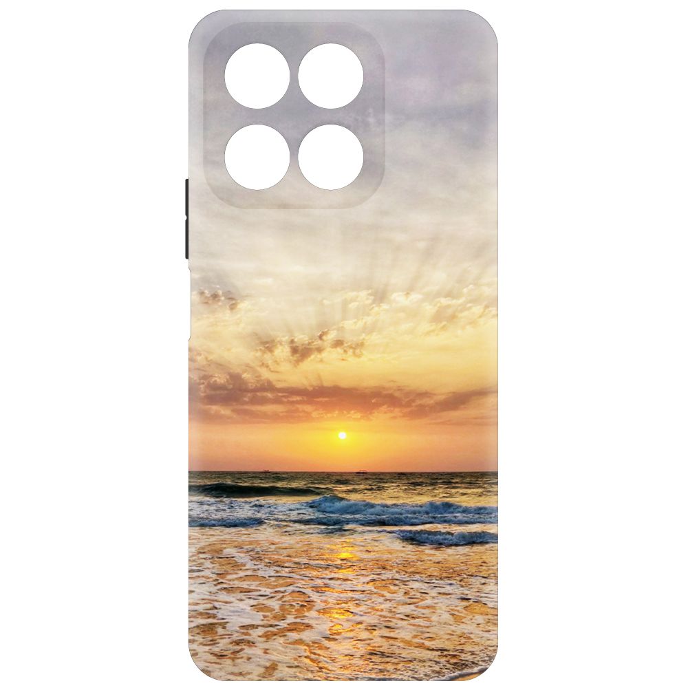 

Чехол-накладка Krutoff Soft Case Индия, Пляжи Гоа для Honor X8a черный