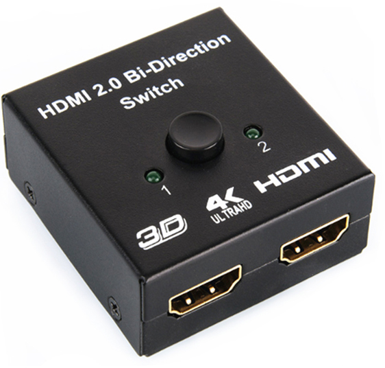 фото Переключатель gsmin a18 hdmi - hdmi black