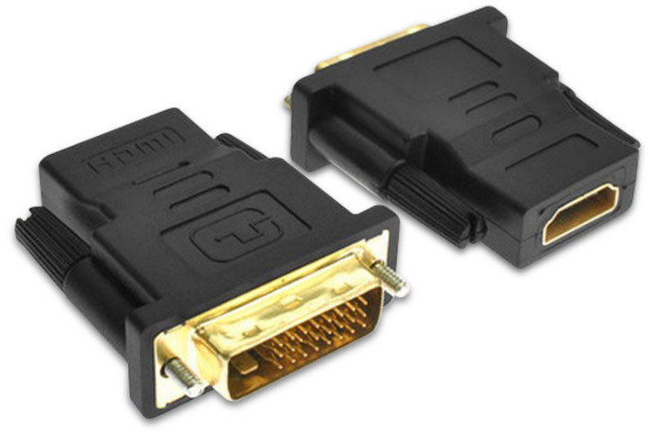 Переходник GSMIN A99 HDMI (F) - DVI-D (M) (24+1 Pin) Black