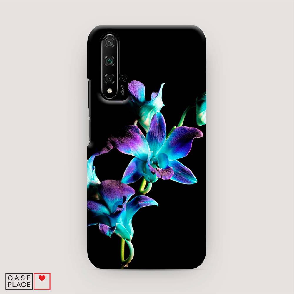 

Чехол Awog "Синий цветок на черном" для Huawei Nova 5T, 610520-6