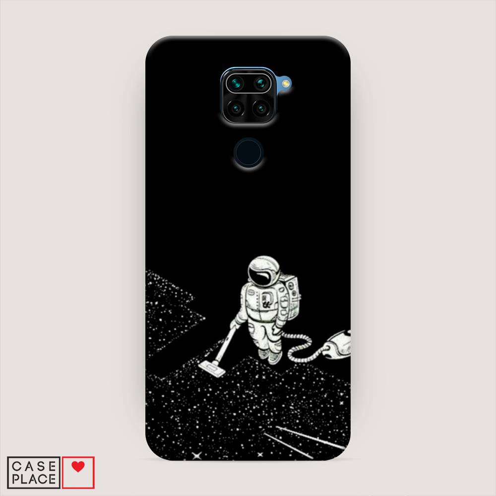 

Пластиковый чехол "Космонавт с пылесосом" на Xiaomi Redmi 10X 4G, 38220-3