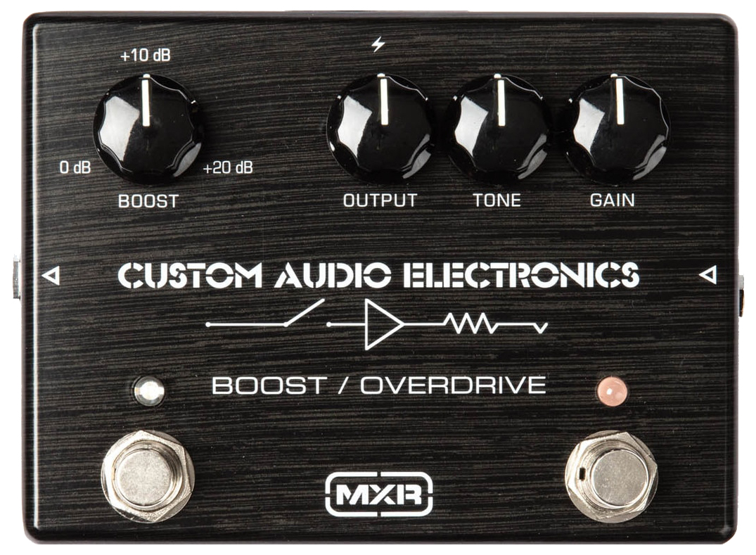 

Педаль эффектов Dunlop CAE MC402 Boost/Overdrive гитарная, Черный, CAE MC402 Boost/Overdrive