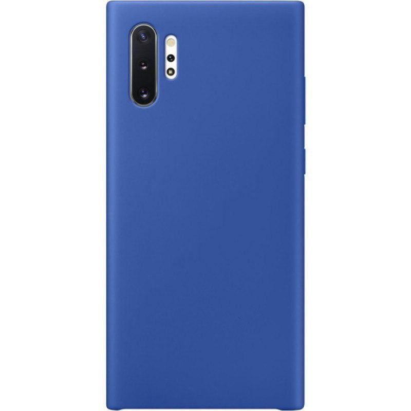 фото Чехол silicone для samsung galaxy note 10 plus overlay (синий) ёmart