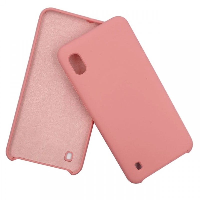 фото Чехол silicone для samsung galaxy a10 overlay (розовый) ёmart