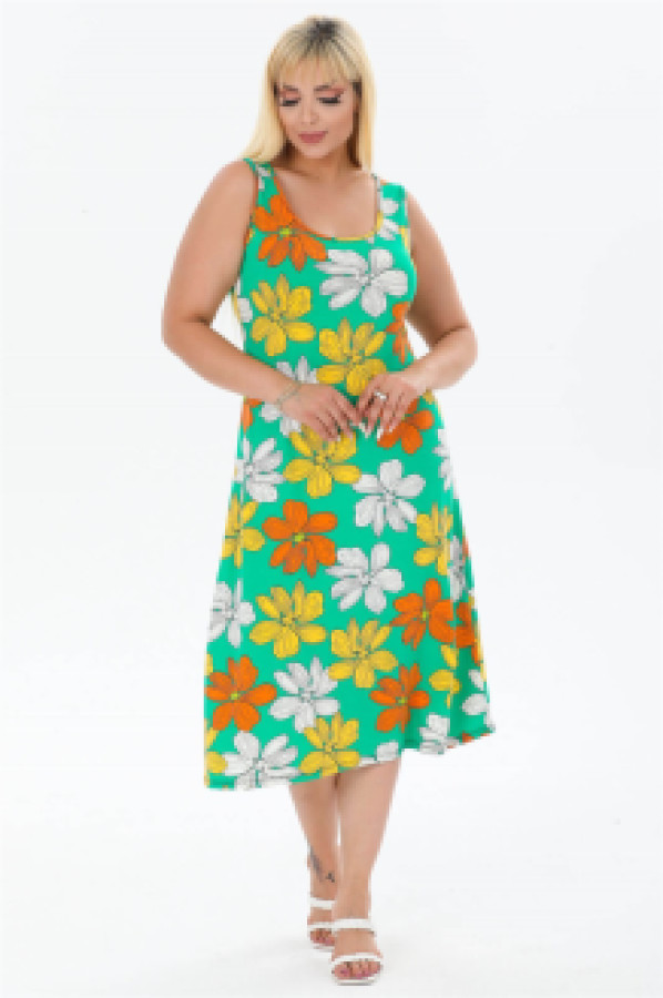 

Платье женское Mooixxl 1340 зеленое 44-46 (доставка из-за рубежа), 1340