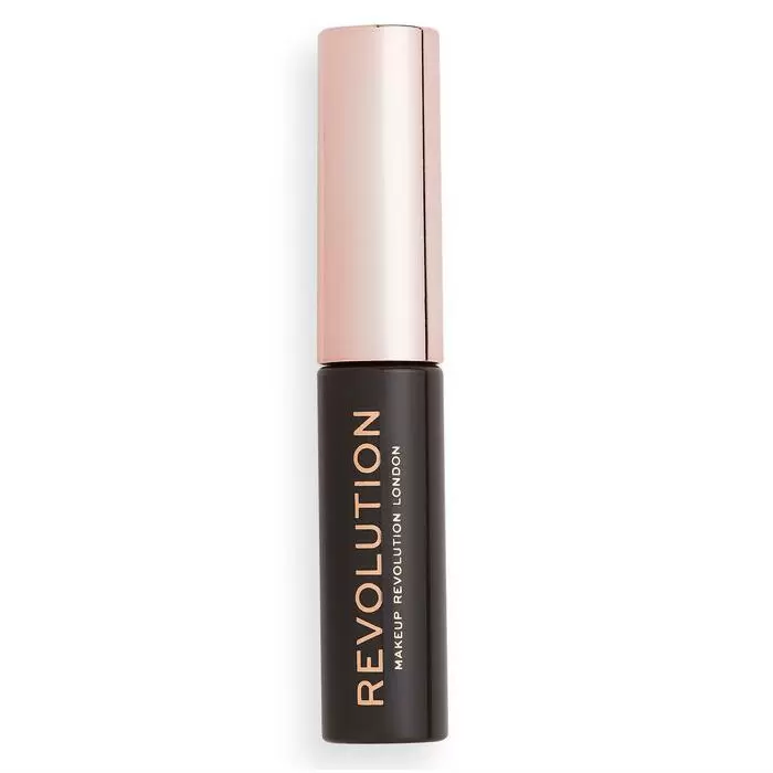 

Тушь для бровей Makeup Revolution Brow Gel гелевая тон Dark Brown 6 г, Черный