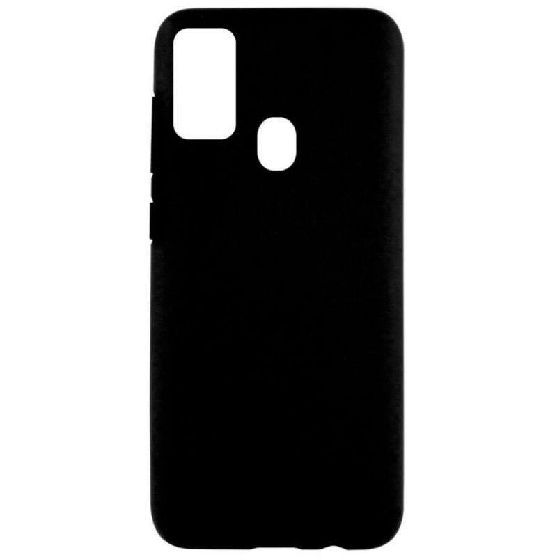 фото Чехол silicone для samsung galaxy m21 overlay (черный) ёmart