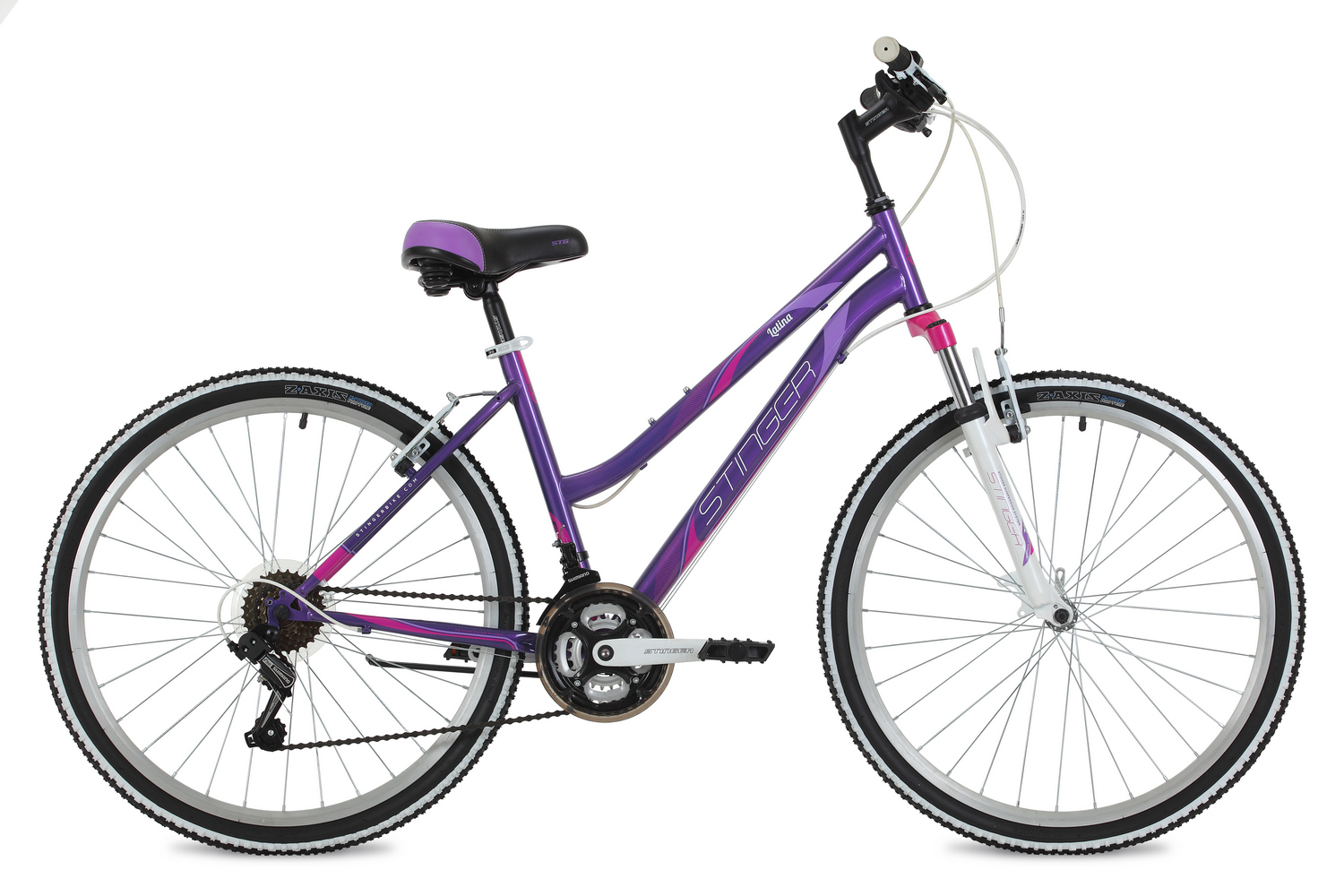 фото Велосипед stinger latina 26 2020 15" purple