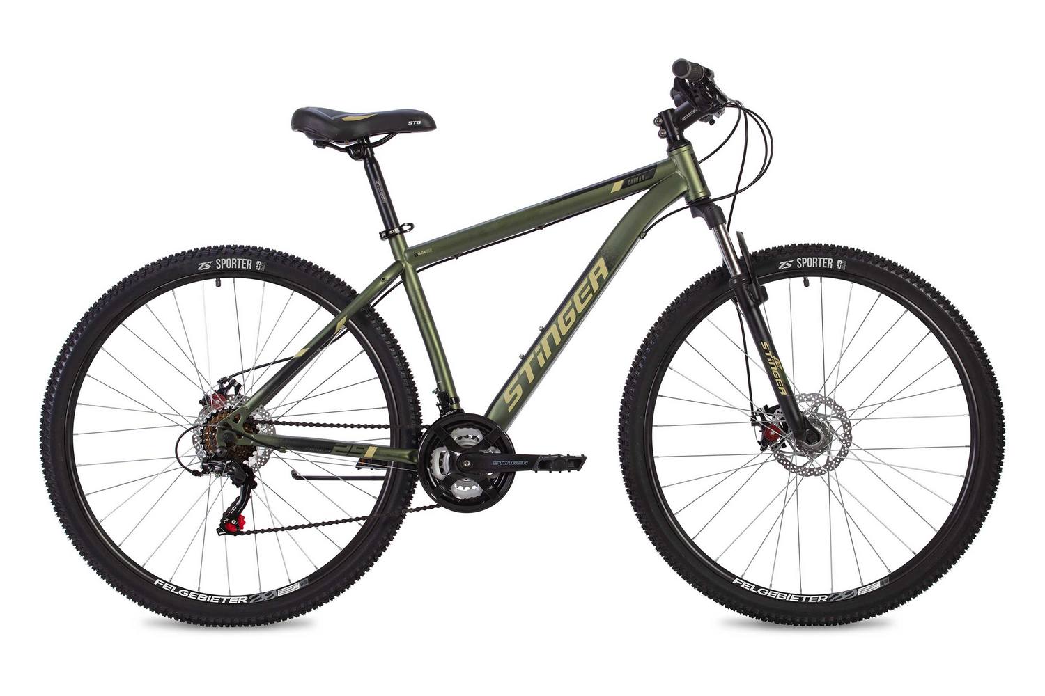 

Велосипед Stinger Caiman D 29 2020 22" green, Caiman D 29