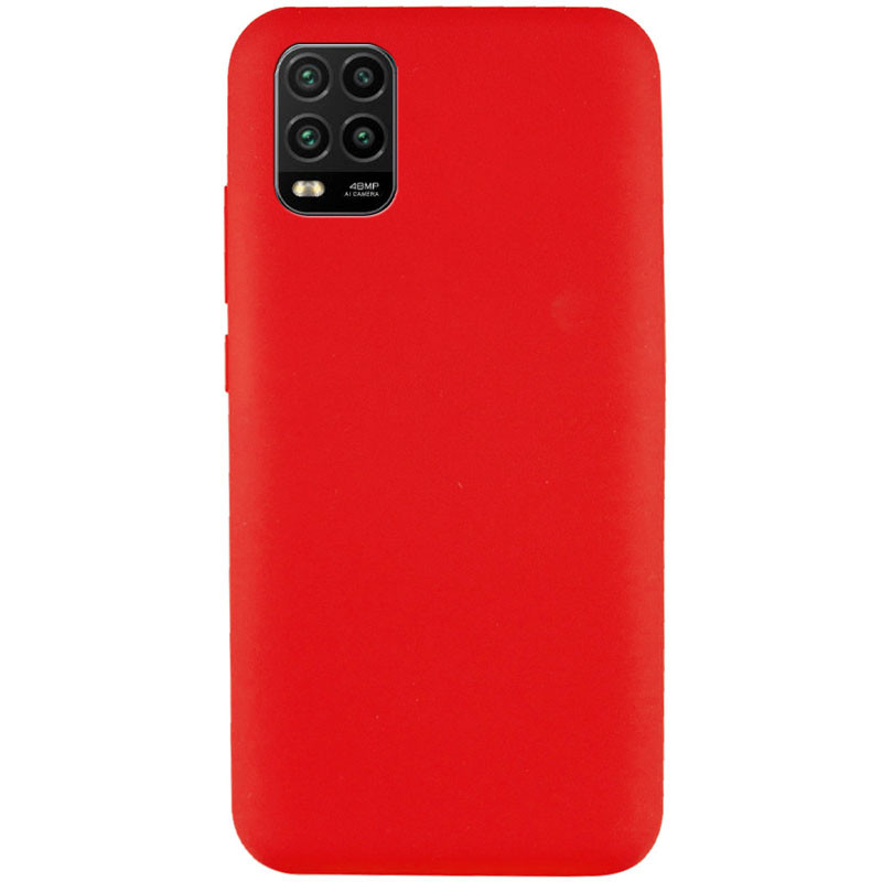 фото Чехол silicone для xiaomi mi 10 lite overlay (красный) ёmart