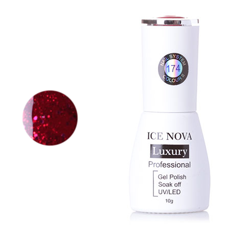 

Гель-лак Ice Nova, Luxury №174