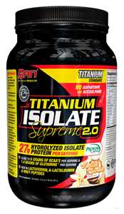 фото Протеин san titanium isolate supreme 2.0, 2270 г, vanilla sundae