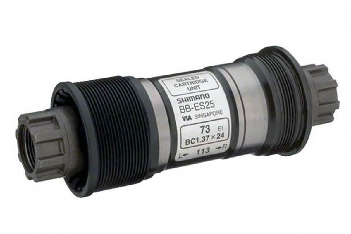 Shimano BB-es71. BB-es25. Каретка, es300, 68/118, б/болтов. Каретка Shimano BB-es25 126 мм.