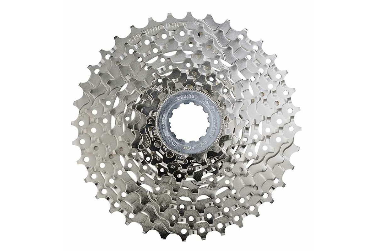 

SHIMANO Кассета Shimano HG400, 9ск - 11-34, Серебристый