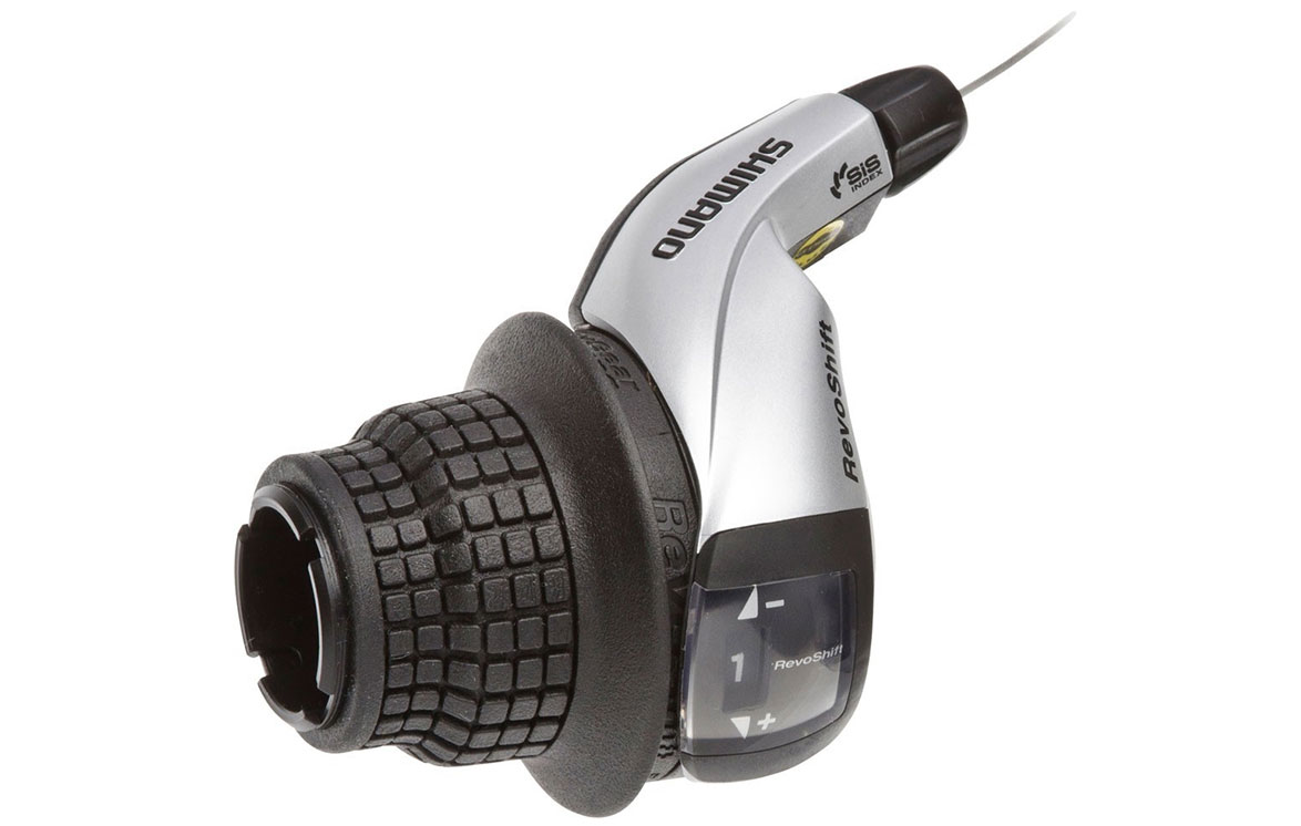 

SHIMANO Шифтер Shimano Tourney, RS45, лев, 3ск, тр. 1800мм, б/уп. - -
