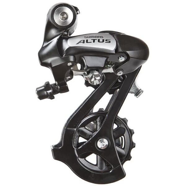 фото Shimano переключатель задний altus rd-m310-l, на 7/8 передач чёрный one size