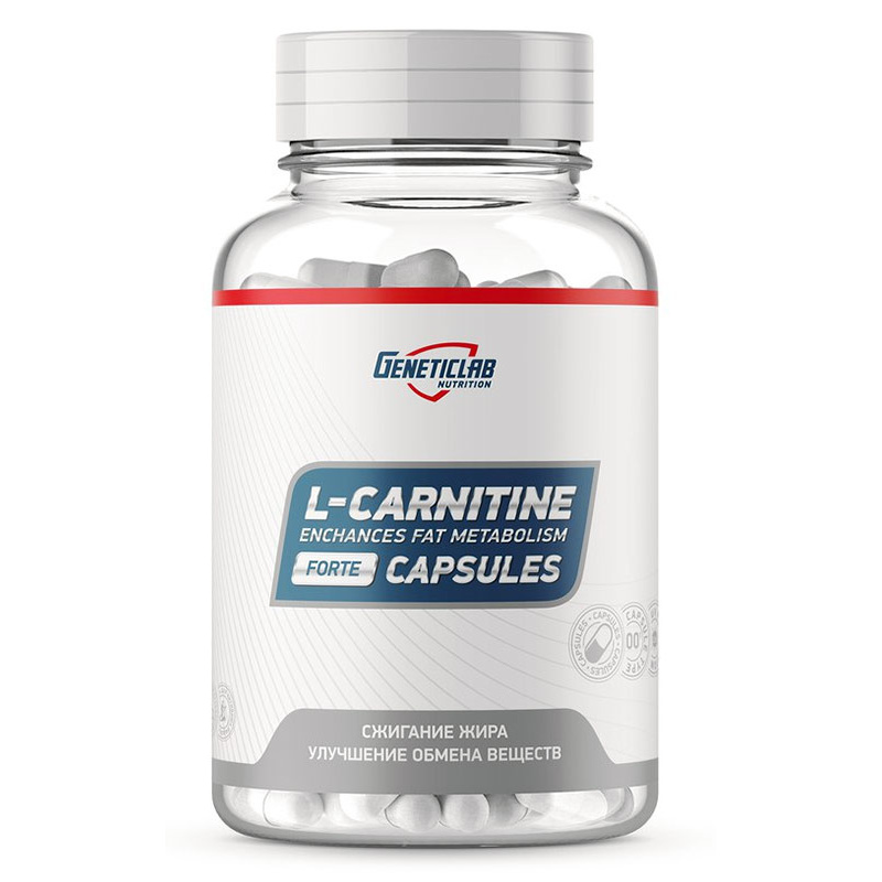 

GeneticLab Nutrition L-Carnitine 900, 60 капсул, L-Carnitine 900