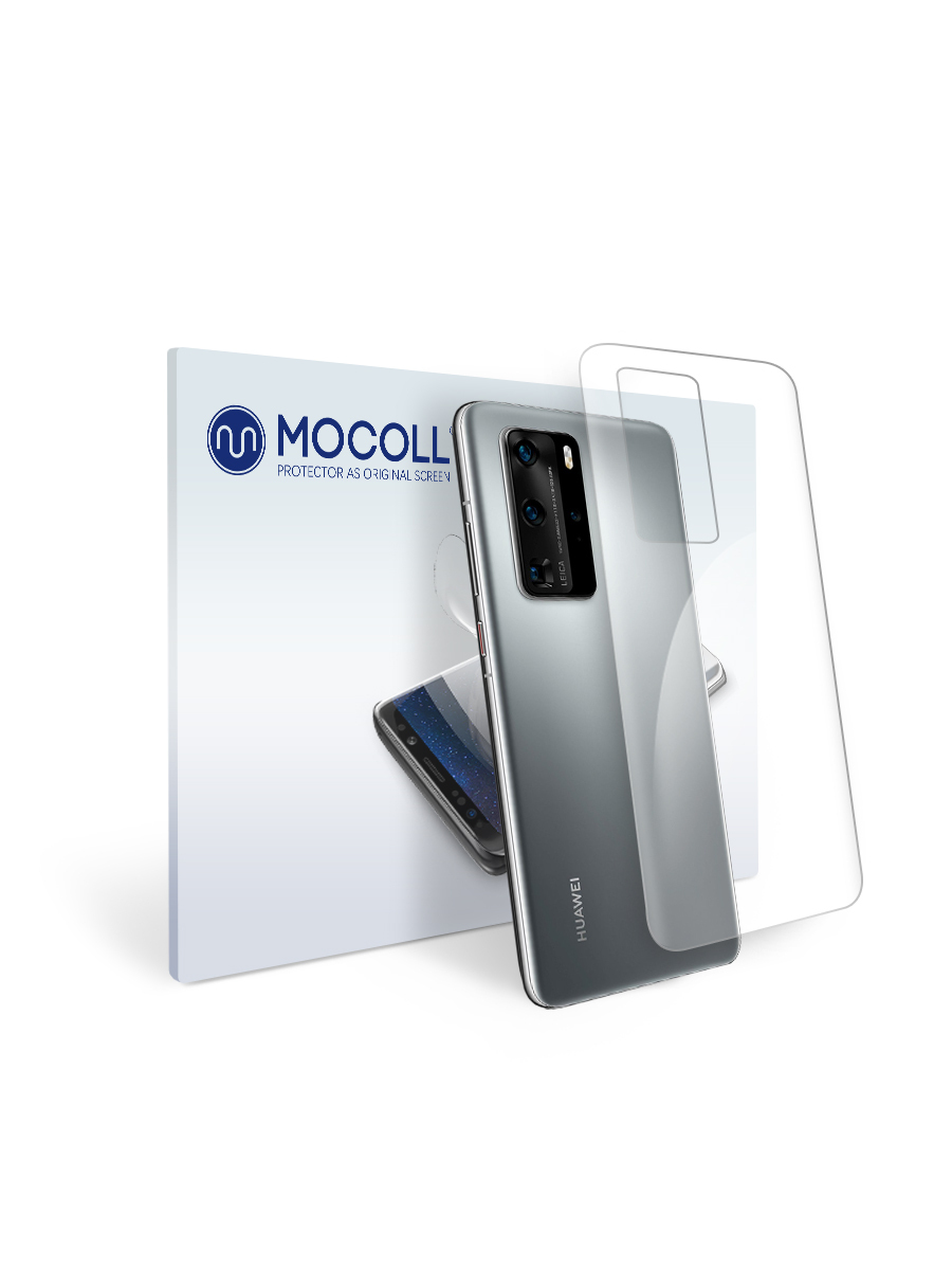 

Пленка защитная MOCOLL для задней панели HUAWEI P30 Lite Прозрачная глянцевая