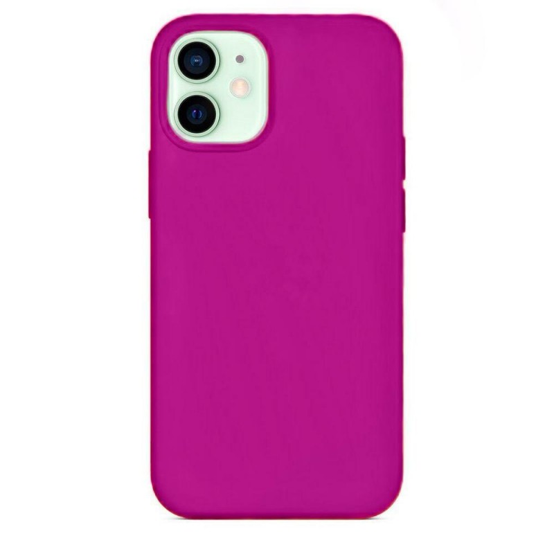 фото Чехол silicone для iphone 12 mini overlay (бледно-розовый) ёmart