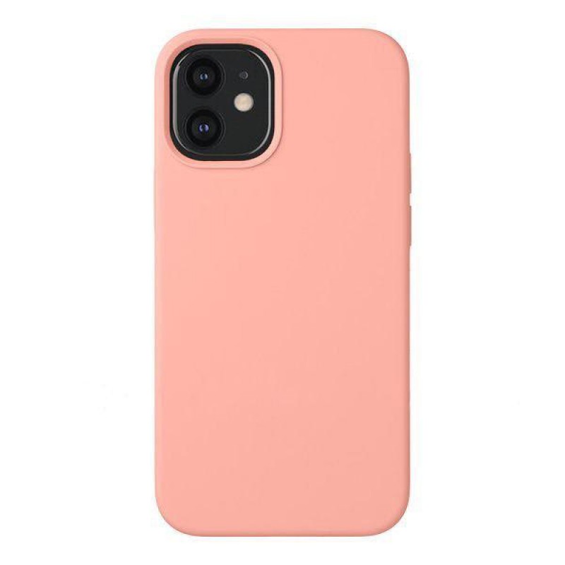 фото Чехол silicone для iphone 12 mini overlay (розовый) ёmart