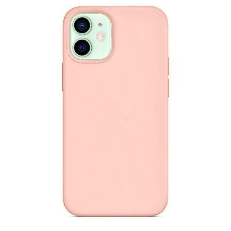 фото Чехол silicone для iphone 12 mini overlay (нежно-розовый) ёmart